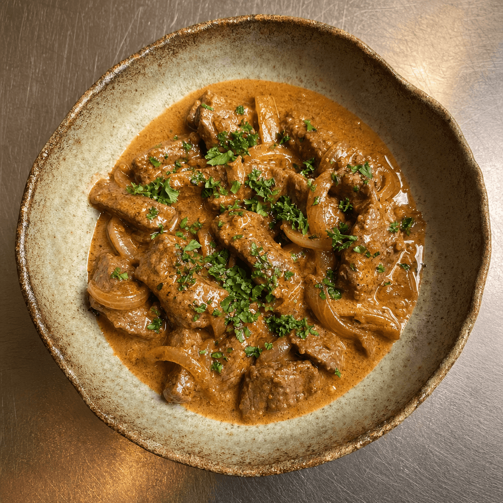 Classic Beef Stroganoff