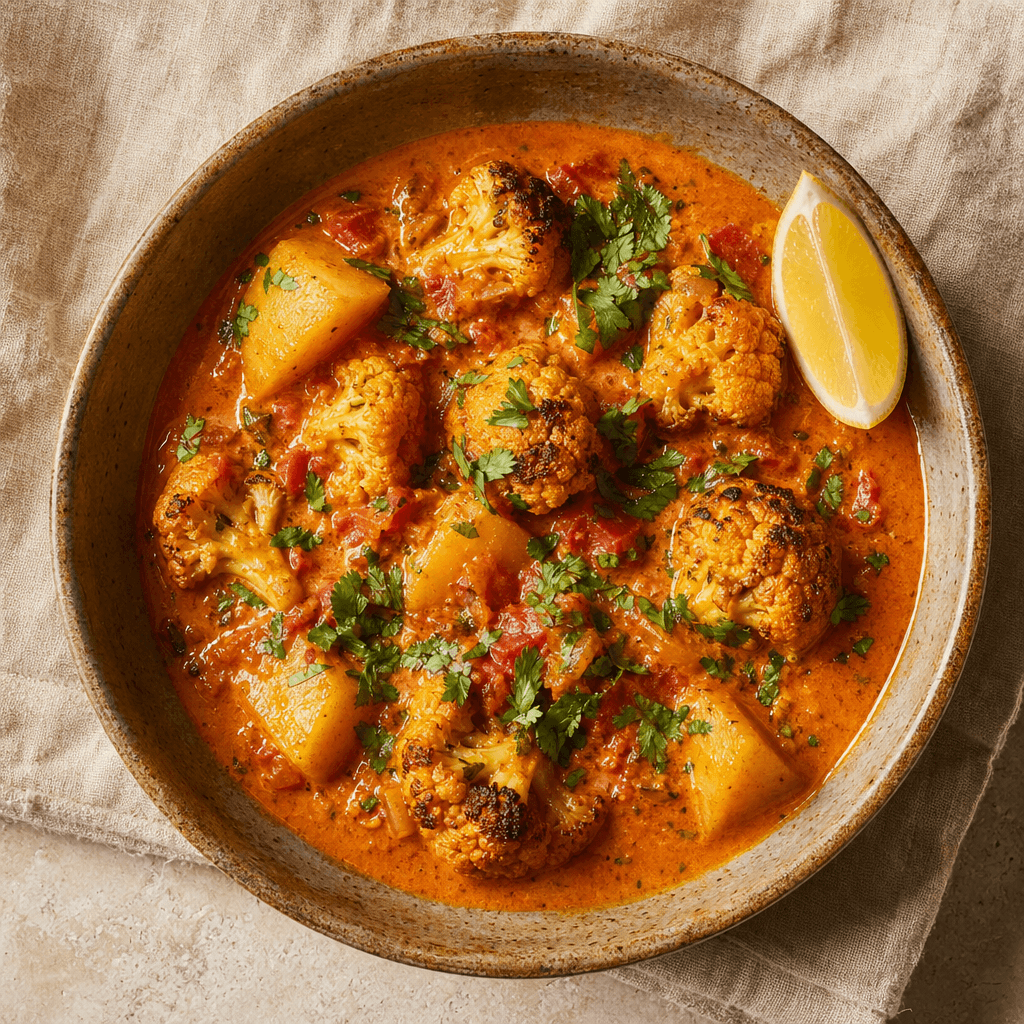 Cauliflower & Potato Tikka Masala