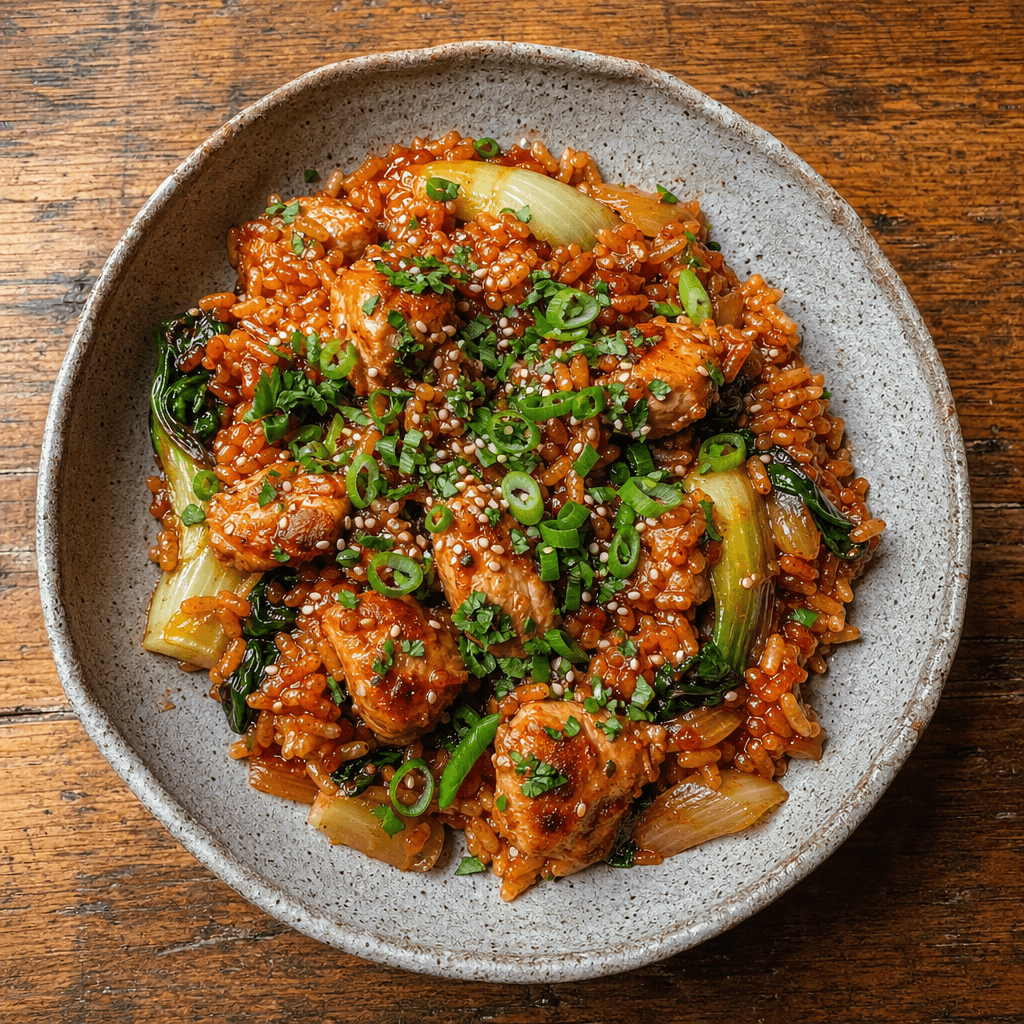 Gochujang Chicken Rice