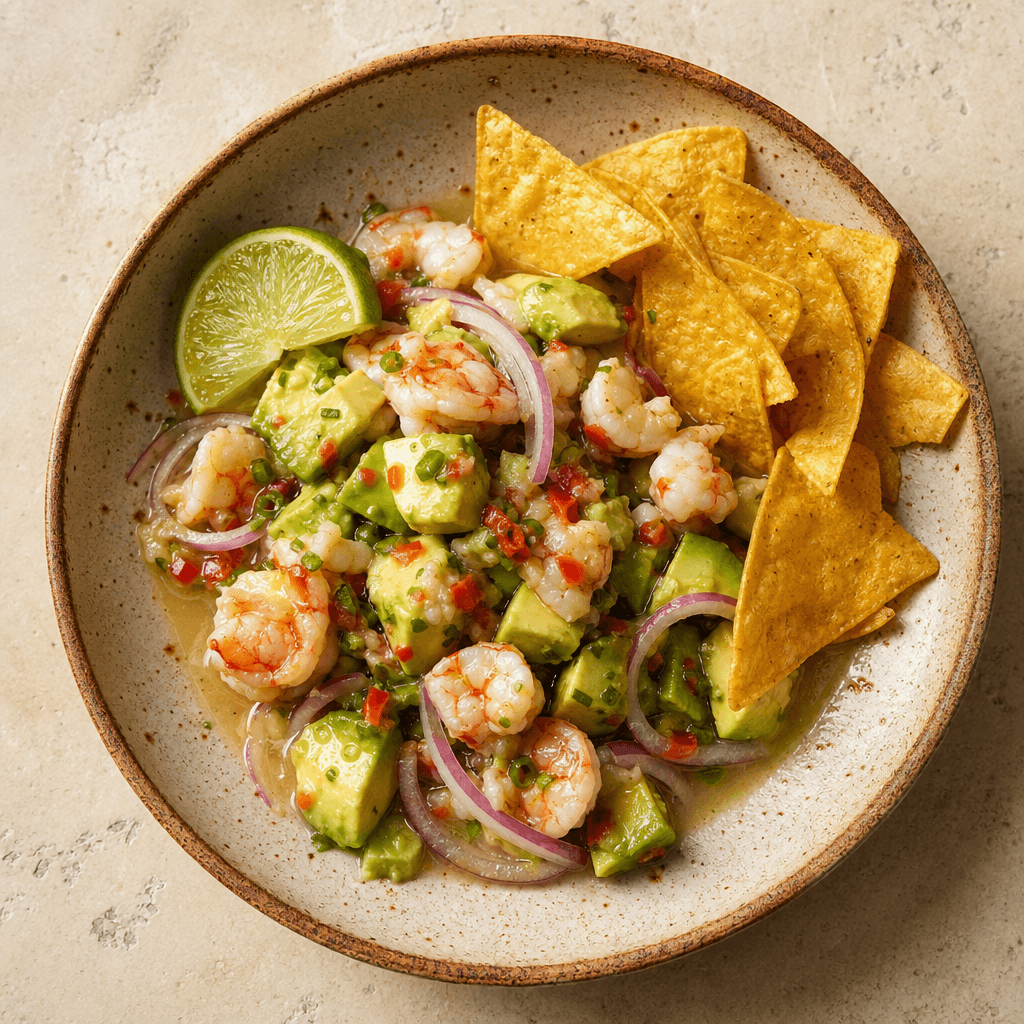 Prawn & Avocado Ceviche