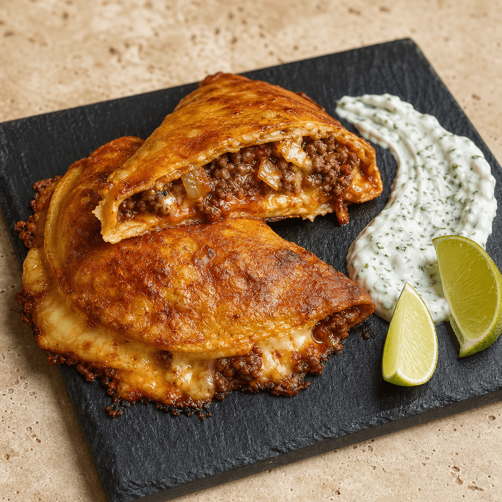 Cheesy Beef Taco Pockets
