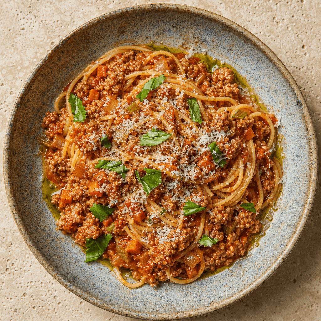 Turkey Mince Bolognese