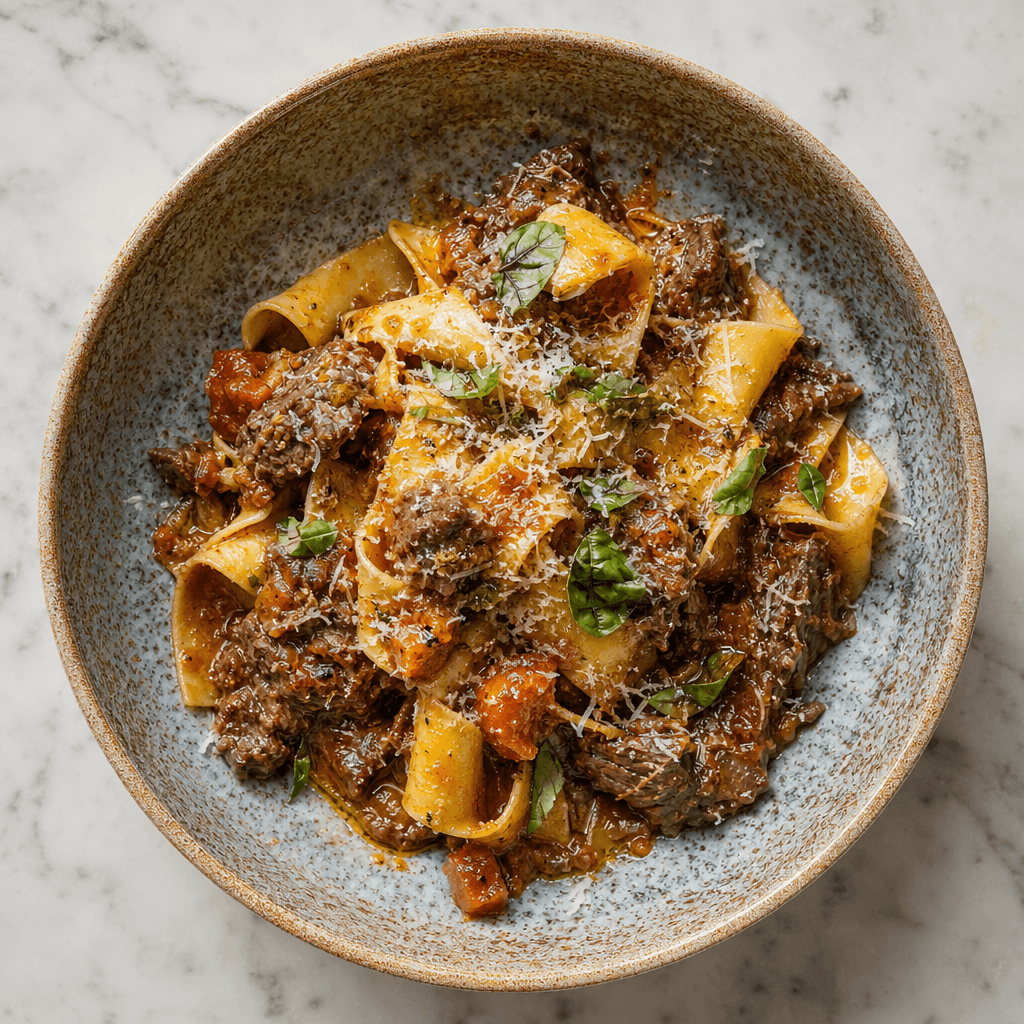 Slow Cooked Brisket Ragu