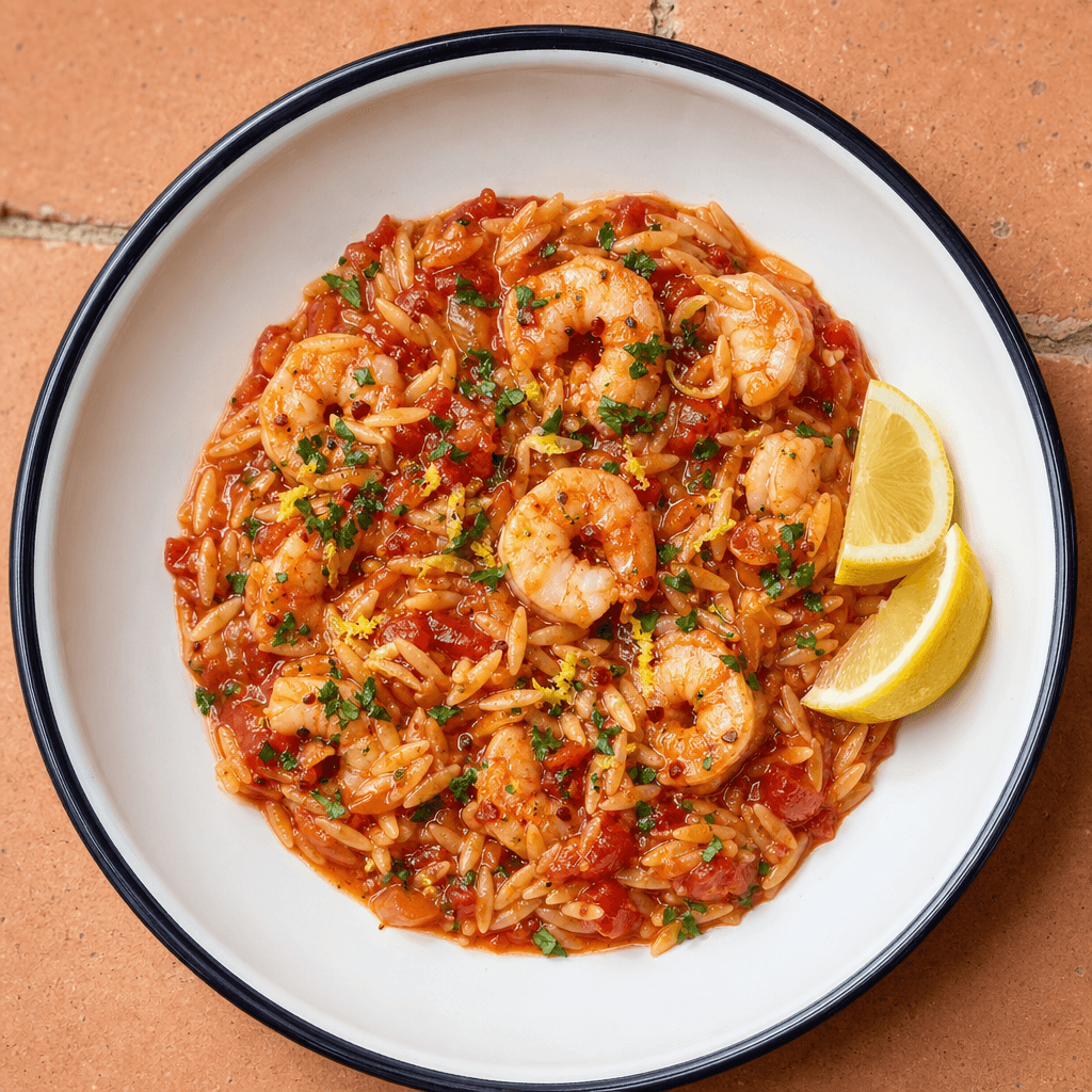 Prawn & Tomato Orzo