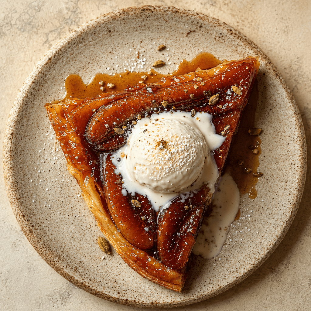 Caramelised Banana Tarte Tatin