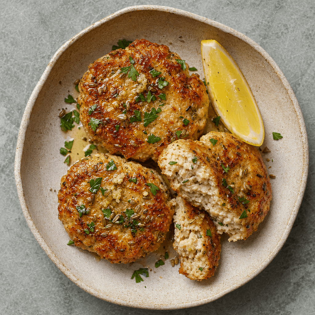 Homemade Chicken Breakfast Patties