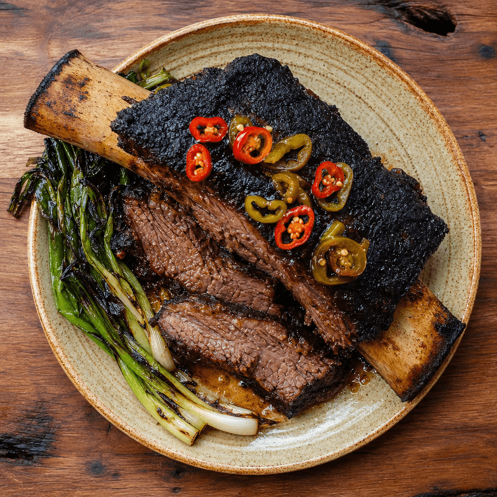Smoked Beef Dino Ribs