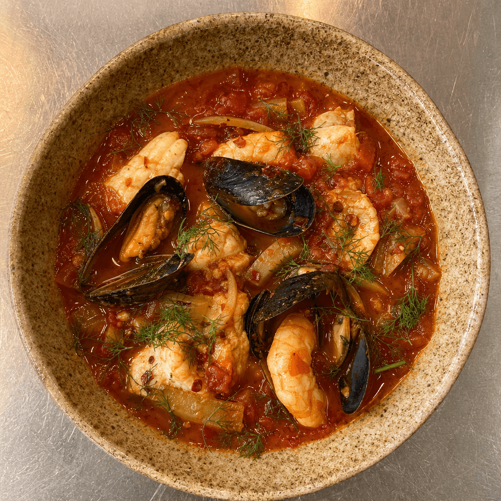 Tomato & Seafood Stew