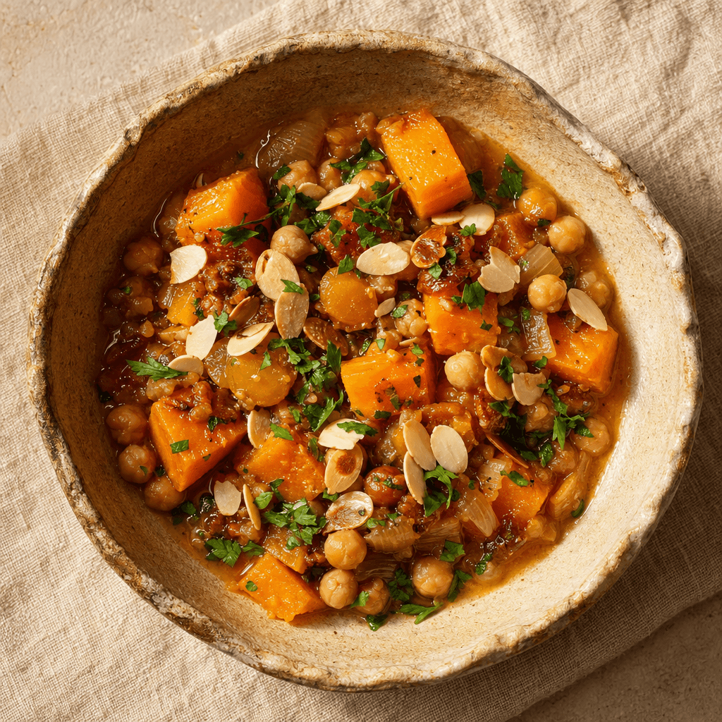 Butternut Squash & Chickpea Tagine