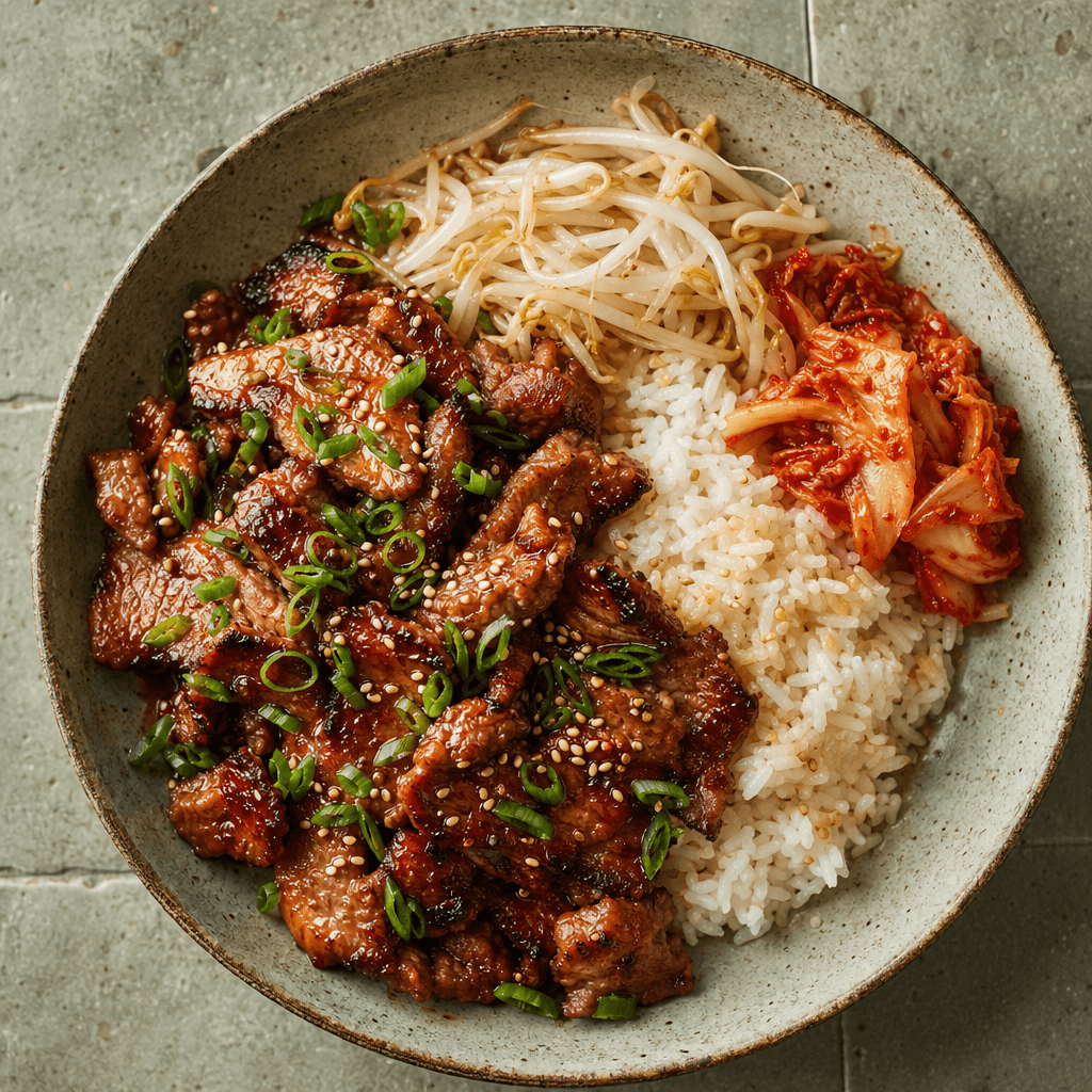 Spicy Pork Bulgogi Bowl