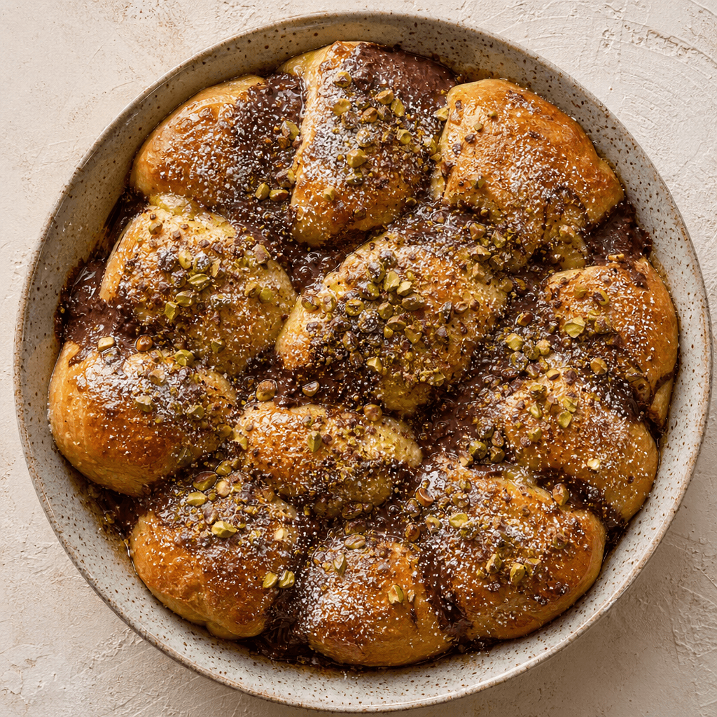 Chocolate, Orange and Pistachio Buns (aka V's Fabulous Buns)