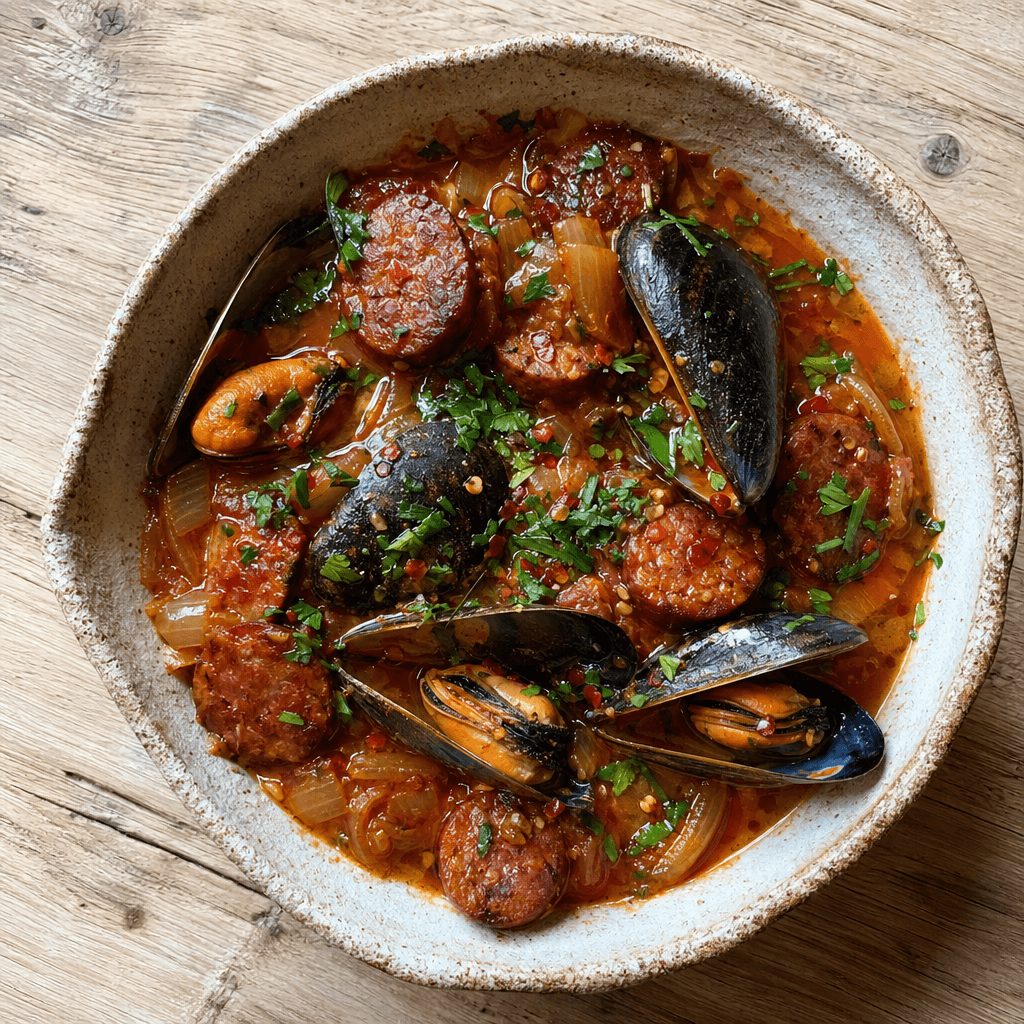 Seafood & Chorizo Stew