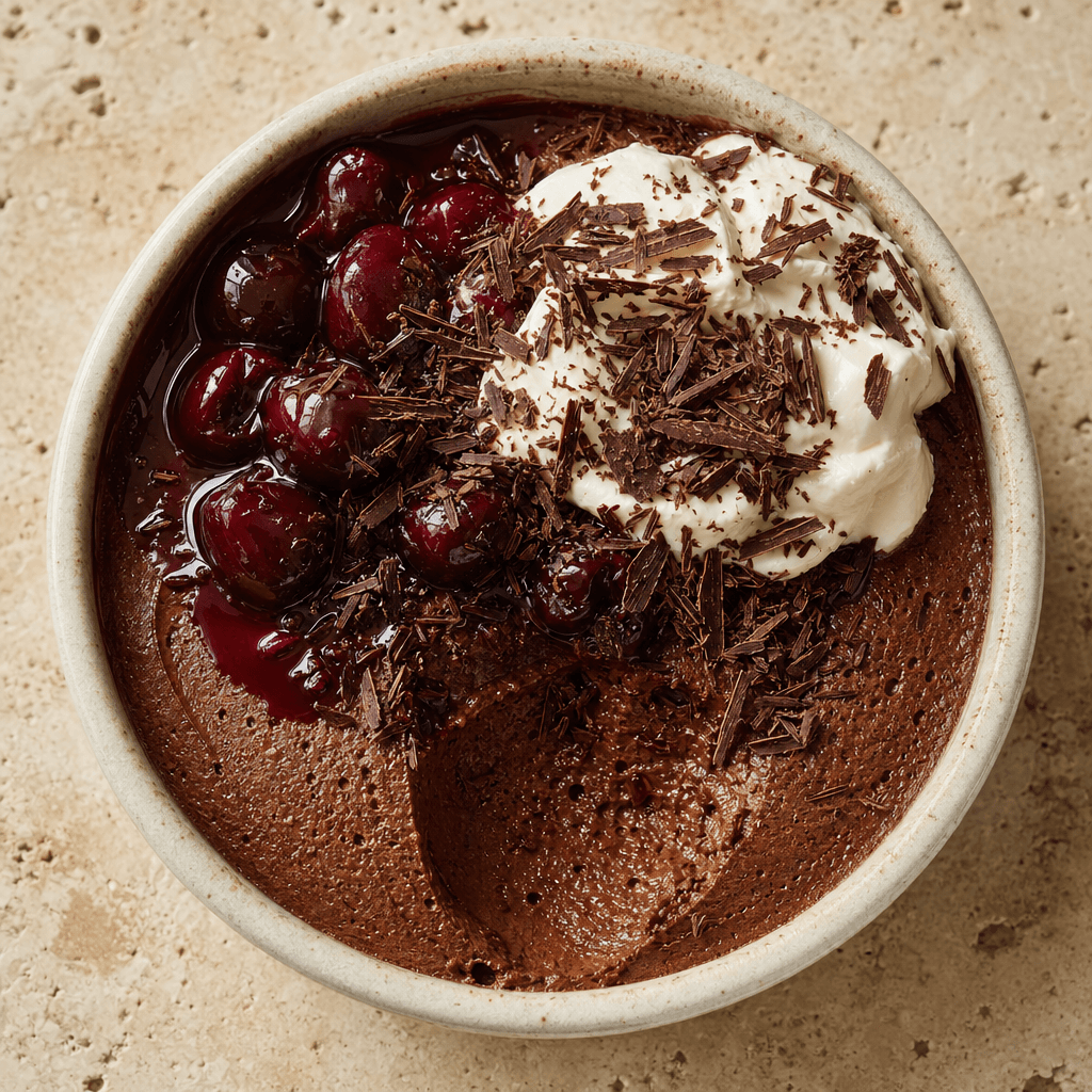 Black Forest Chocolate Mousse