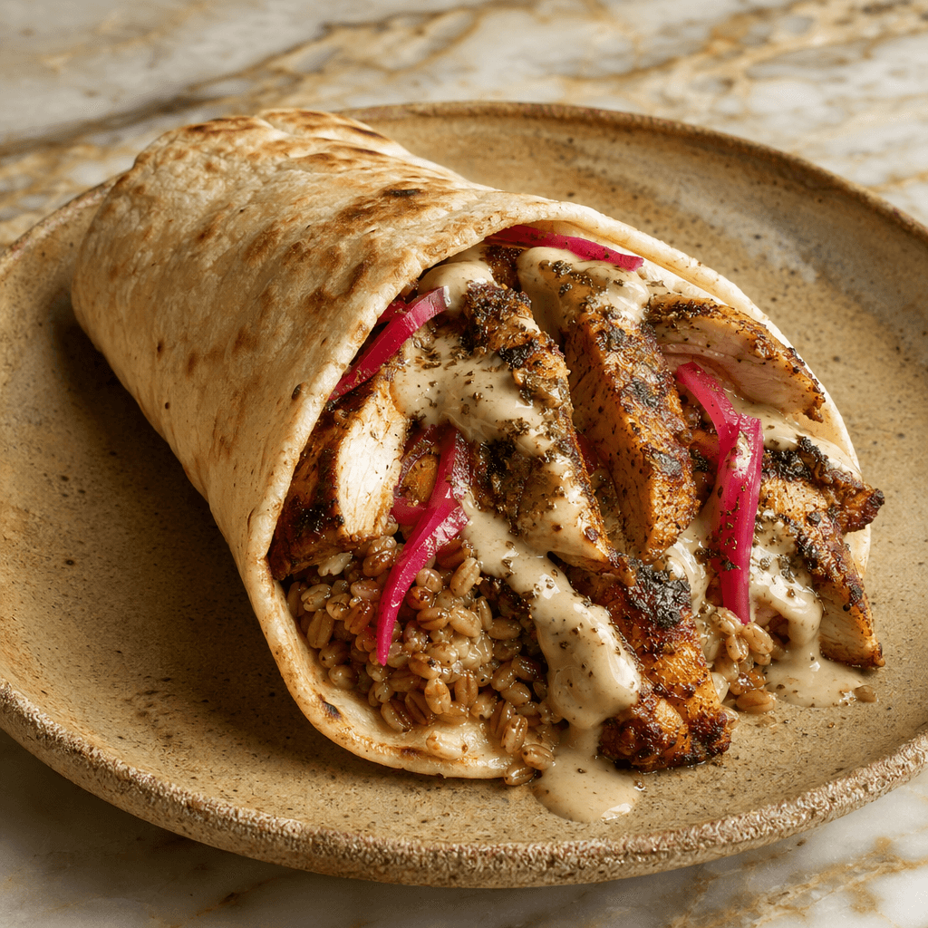 Chicken Shawarma Grain Bowl