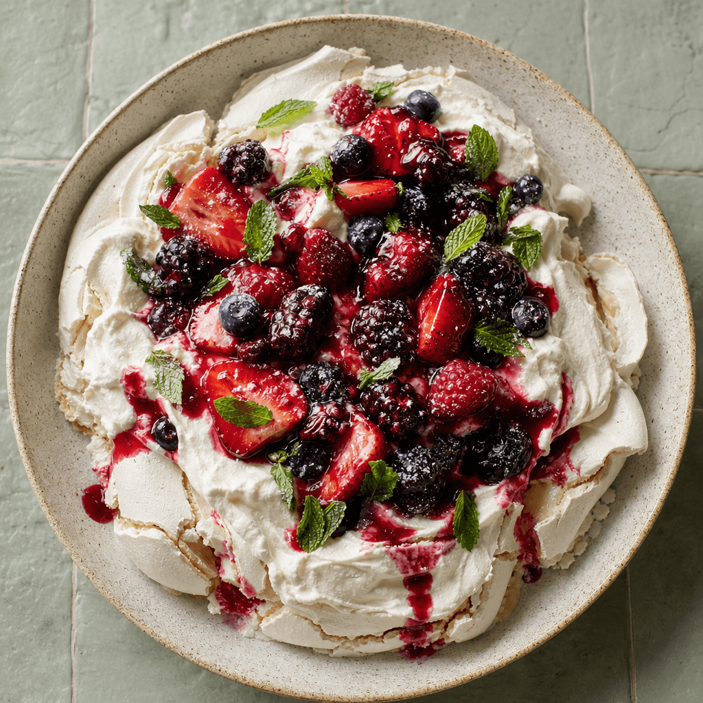 Berry Pavlova