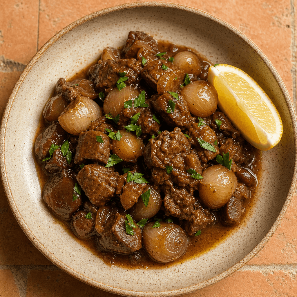 Greek-Style Lamb Stifado