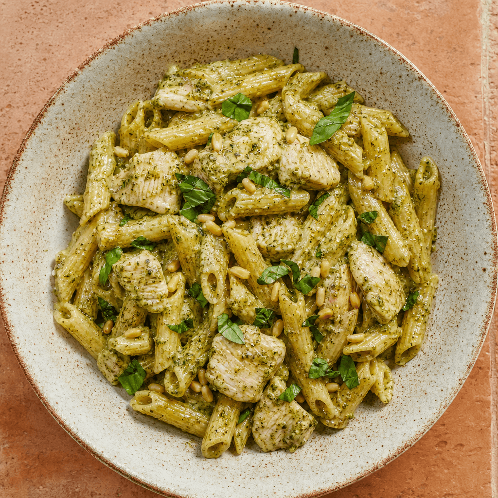 Creamy Pesto Chicken Pasta