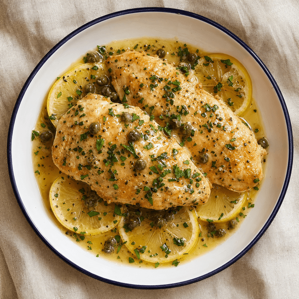 Lemon Butter Chicken Piccata