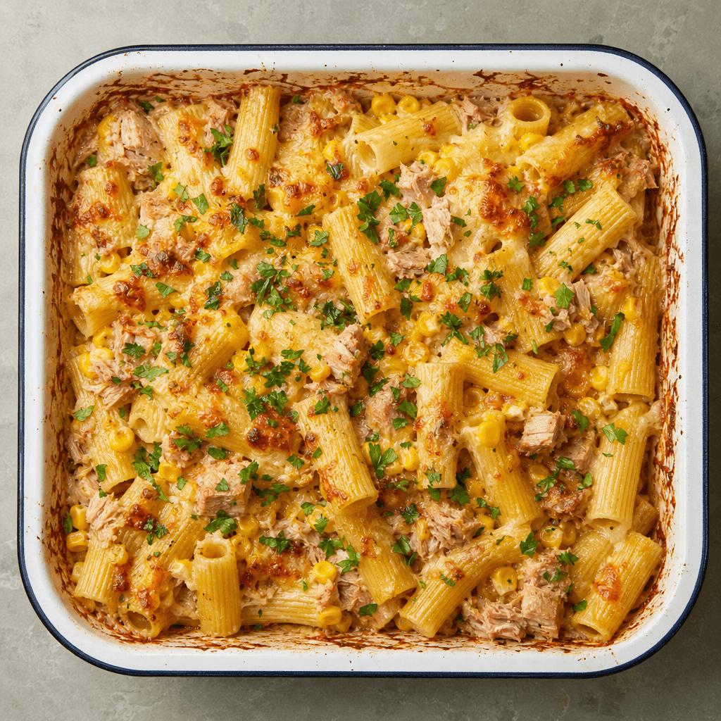 Creamy Tuna and Pasta Casserole