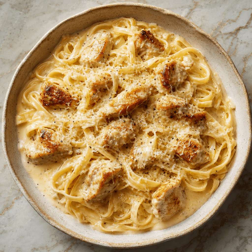 Buttery Chicken Alfredo