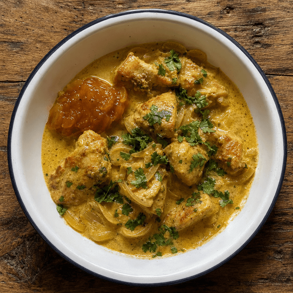 Mild Coconut Chicken Curry