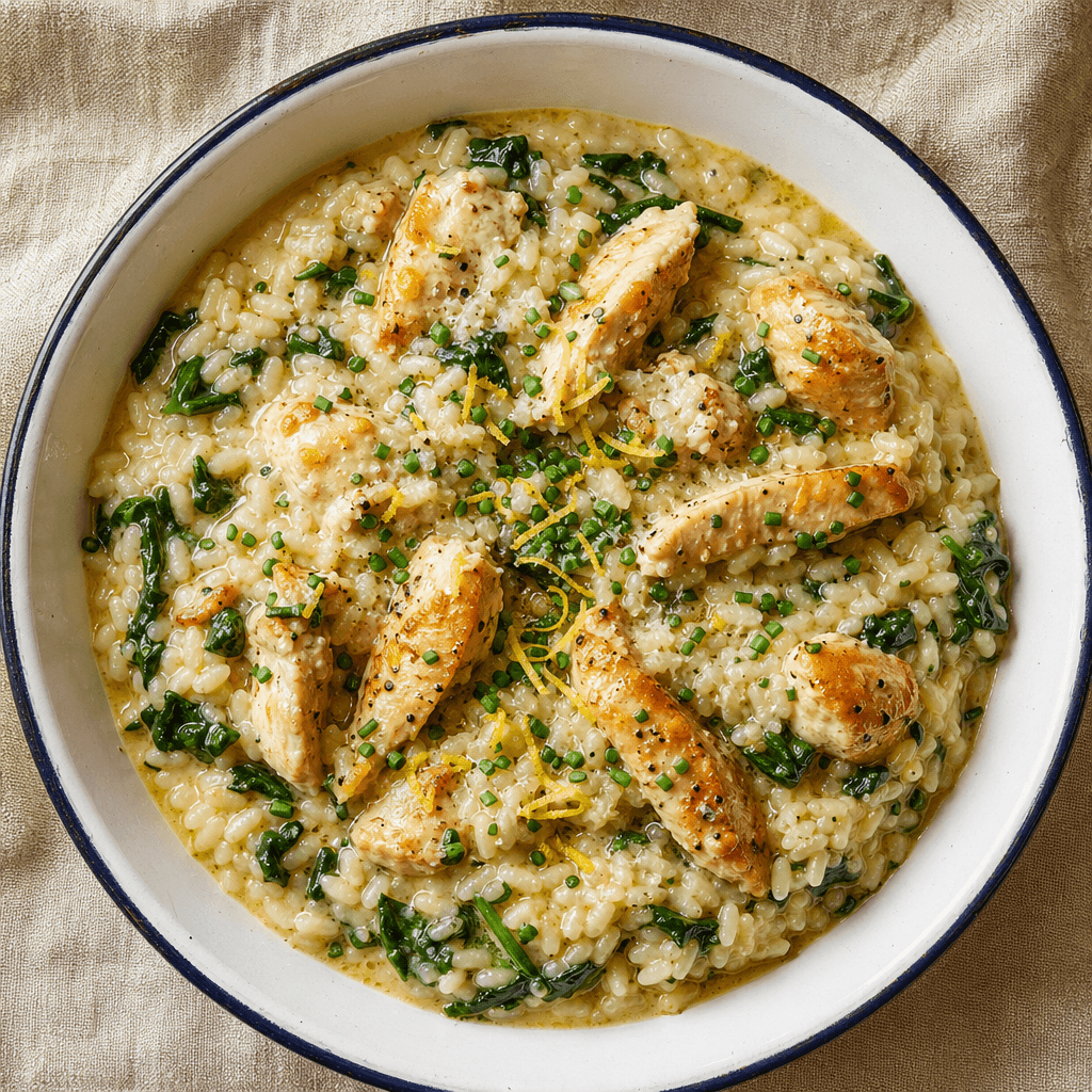 Chicken & Spinach Risotto