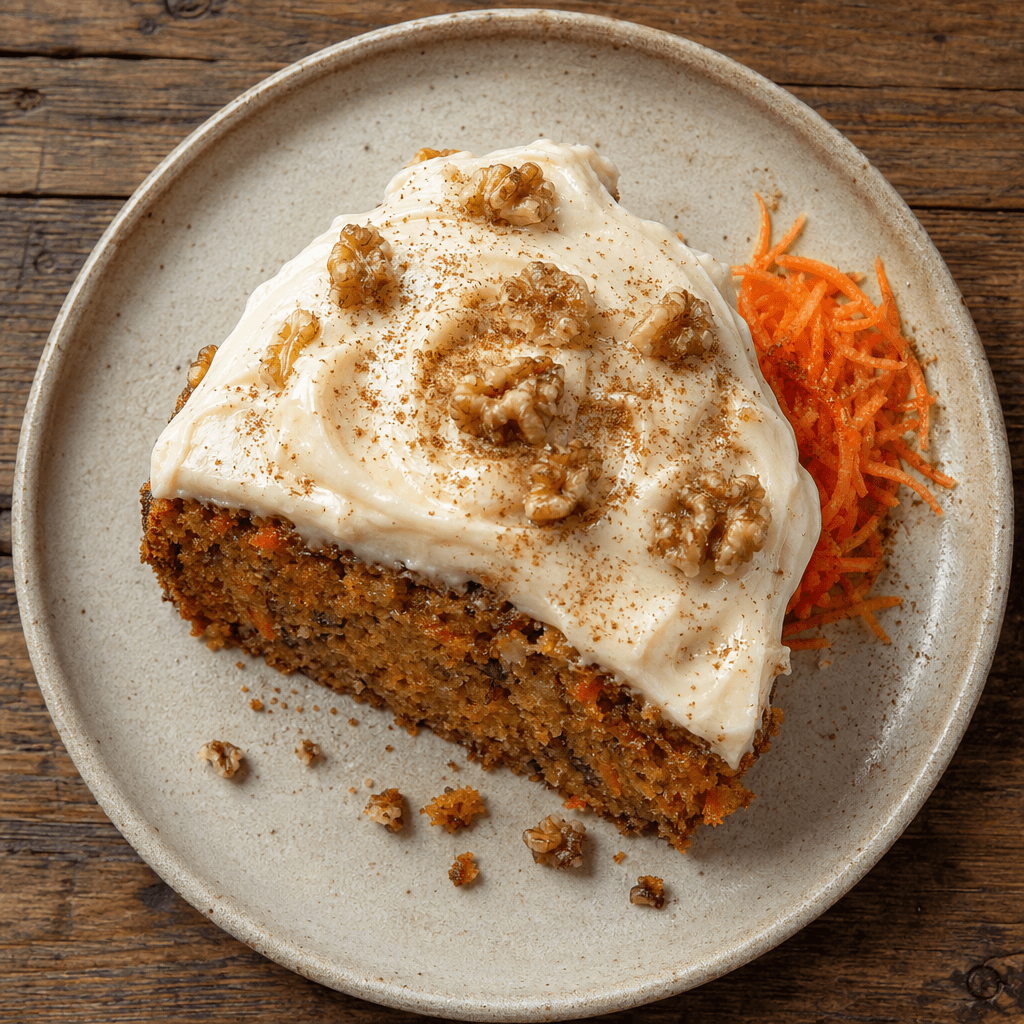 Carrot Cake with Cream Cheese Icing — cheat