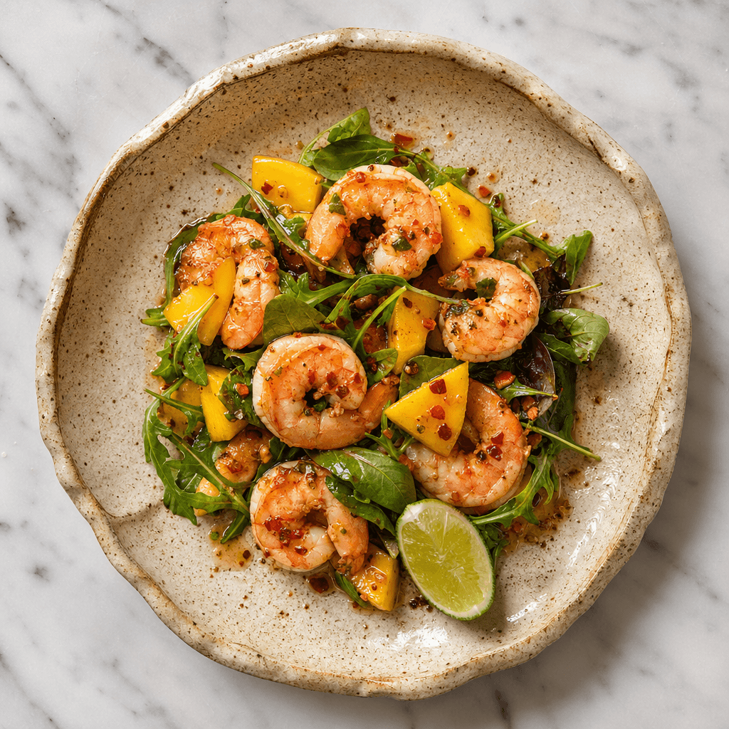 Mango & Chilli Prawn Salad