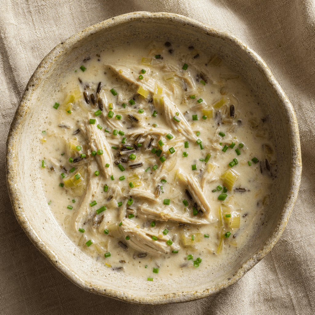 Creamy Chicken & Wild Rice Soup