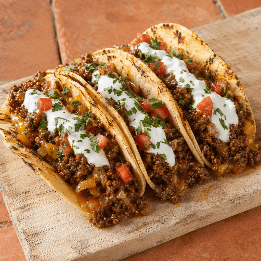 Quick Beef Tacos