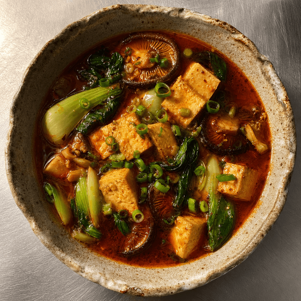 Spicy Tofu & Vegetable Broth