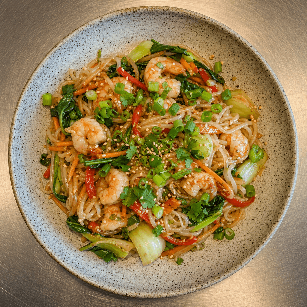 Prawn Noodle Stir-Fry