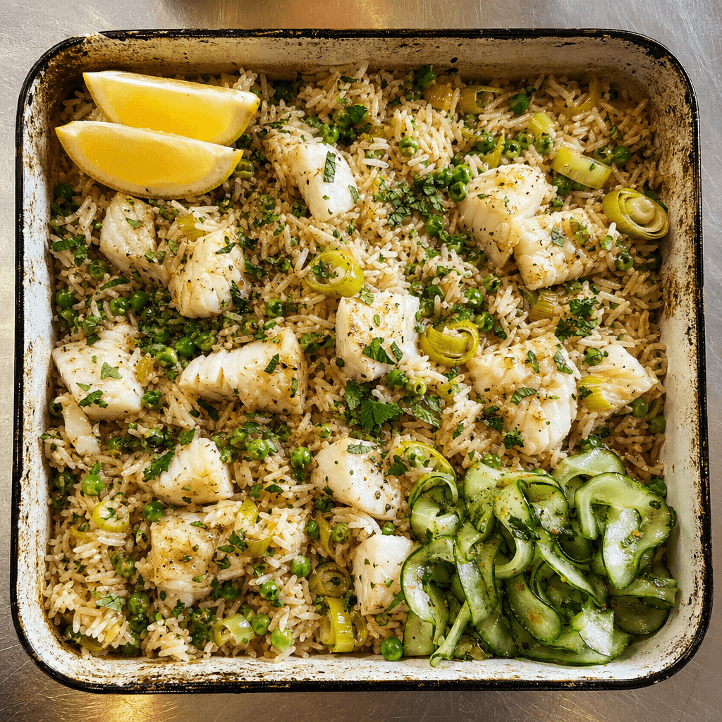 One-Pot Miso Butter Cod & Rice