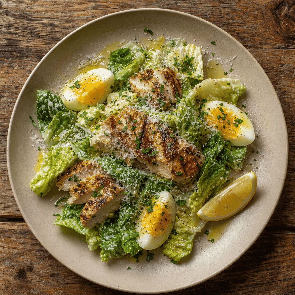 Grilled Chicken Caesar Salad