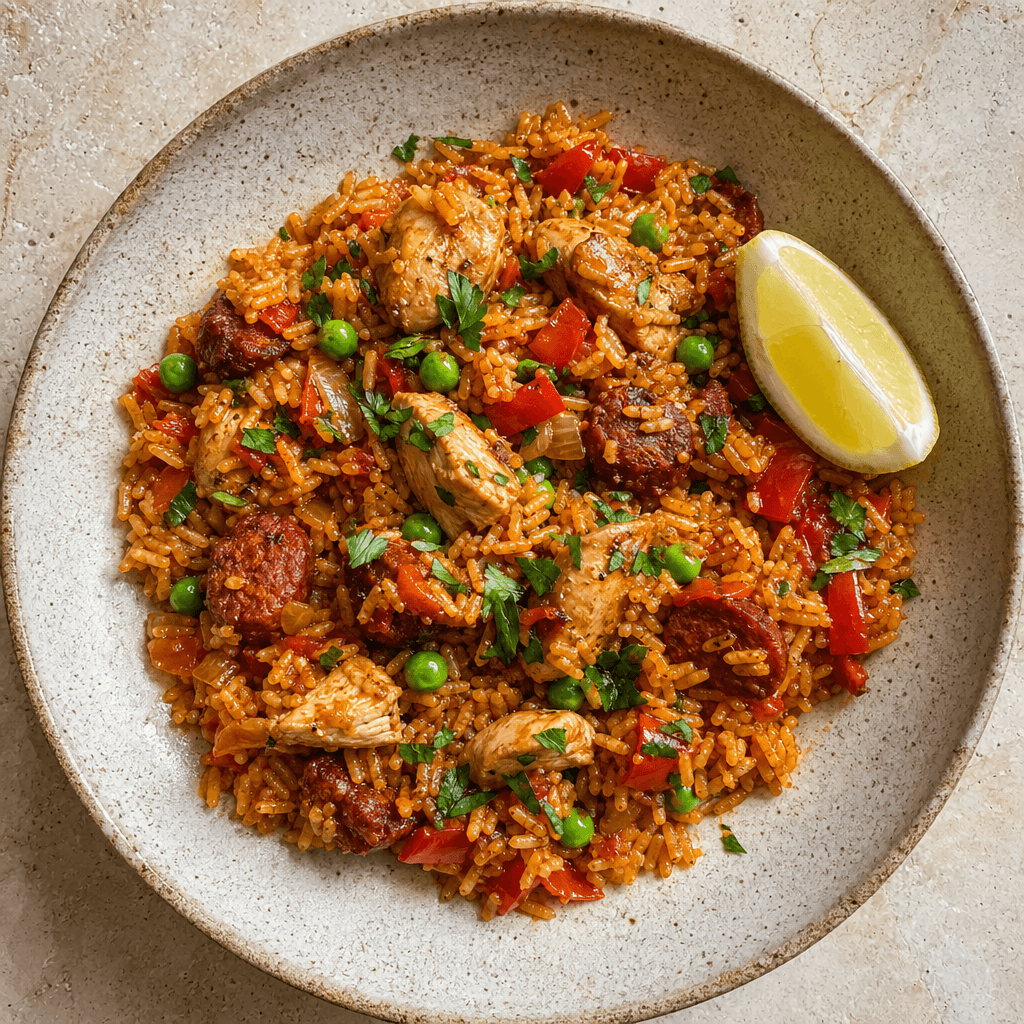 Smoky Chicken & Chorizo Rice