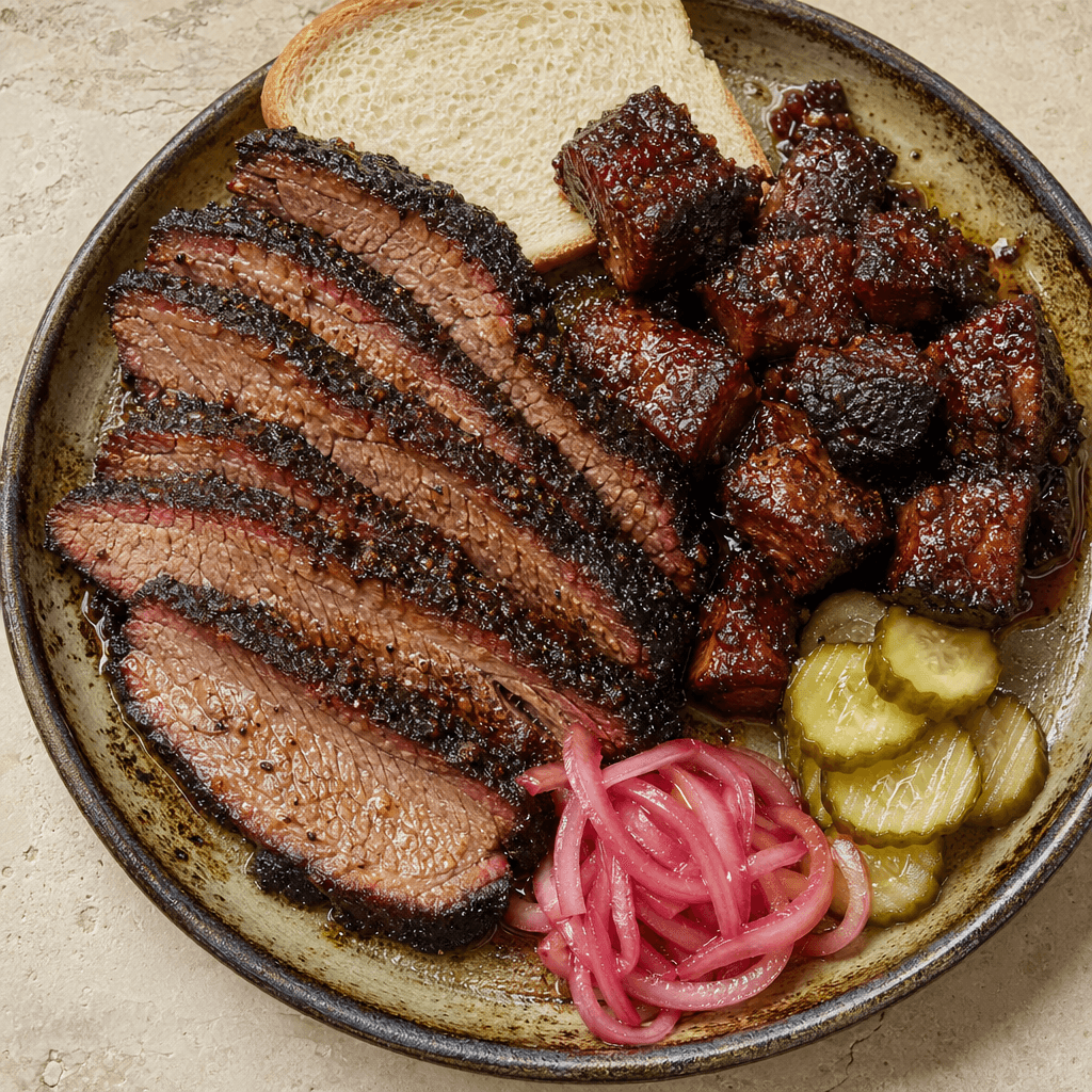 Texas-Style Brisket Point with Burnt Ends