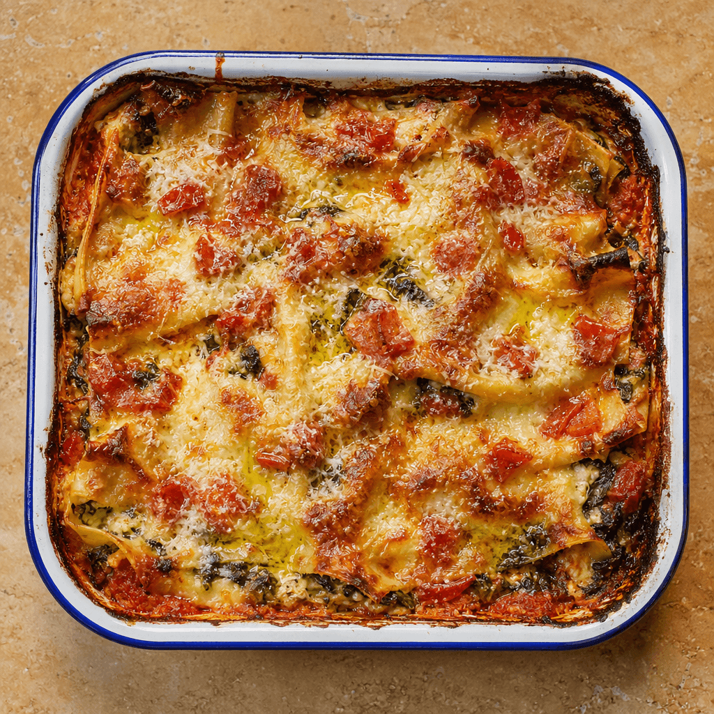 Spinach & Ricotta Lasagne