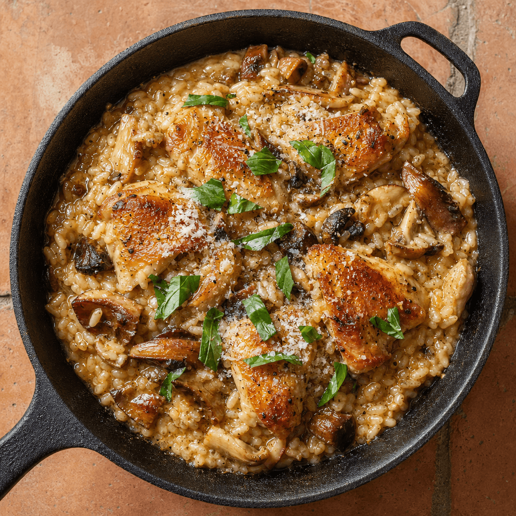 Chicken & Mushroom Risotto