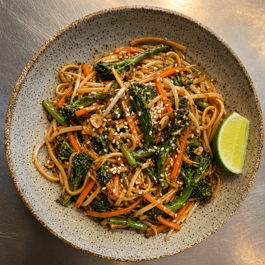 Vegetable Noodle Stir-Fry