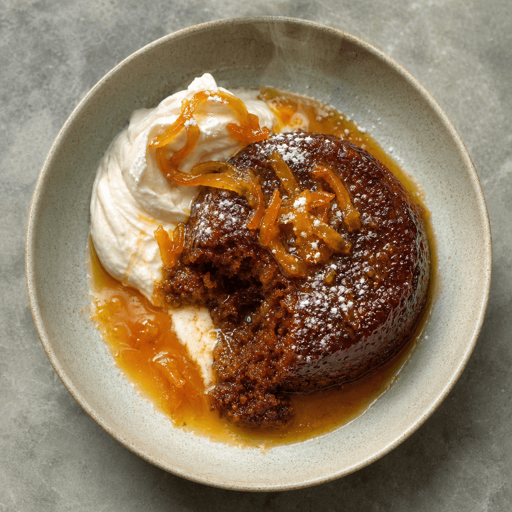 Sticky Marmalade Pudding