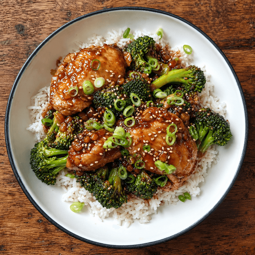 Oyster Sauce Chicken & Broccoli