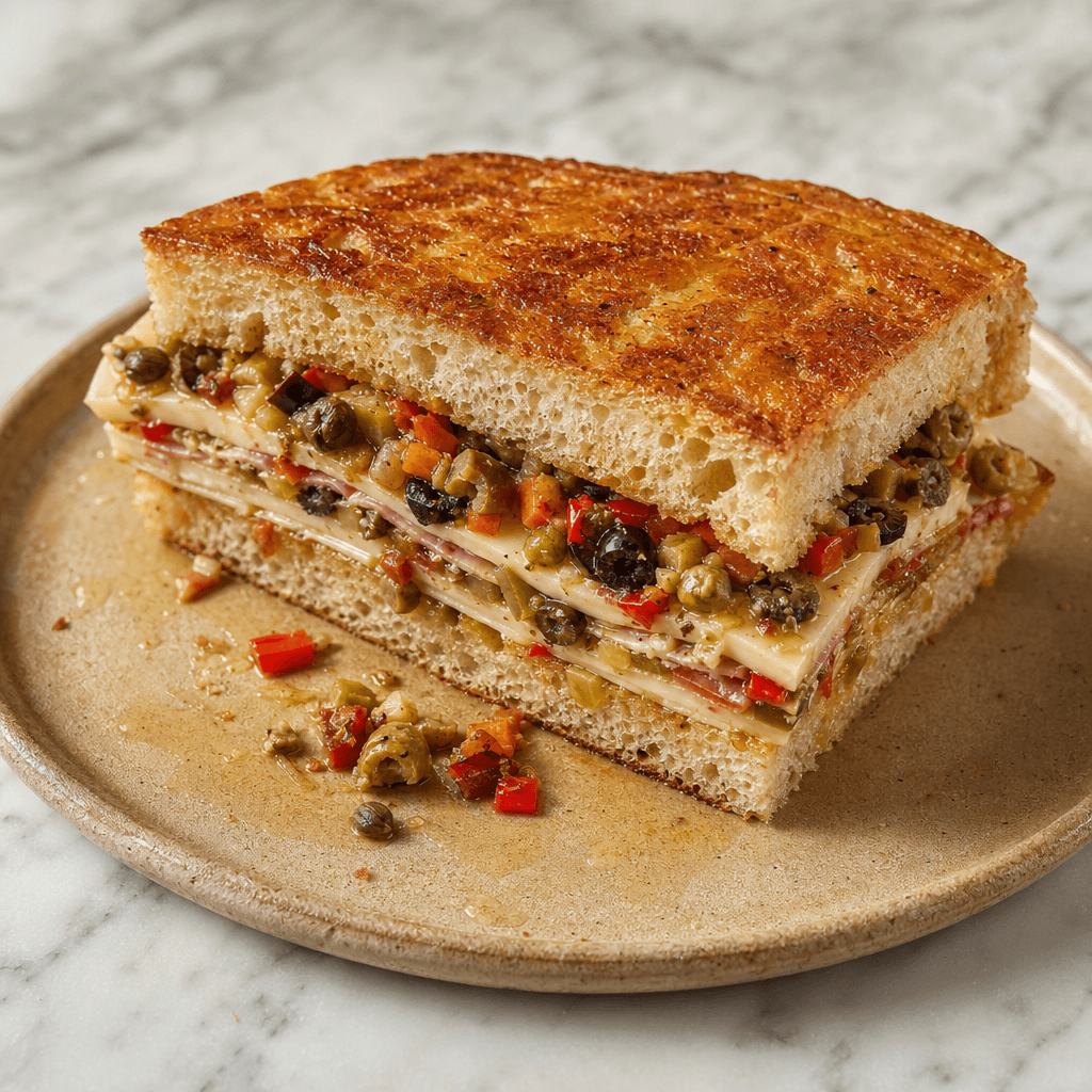 Muffuletta — The Pressed New Orleans Picnic Sandwich