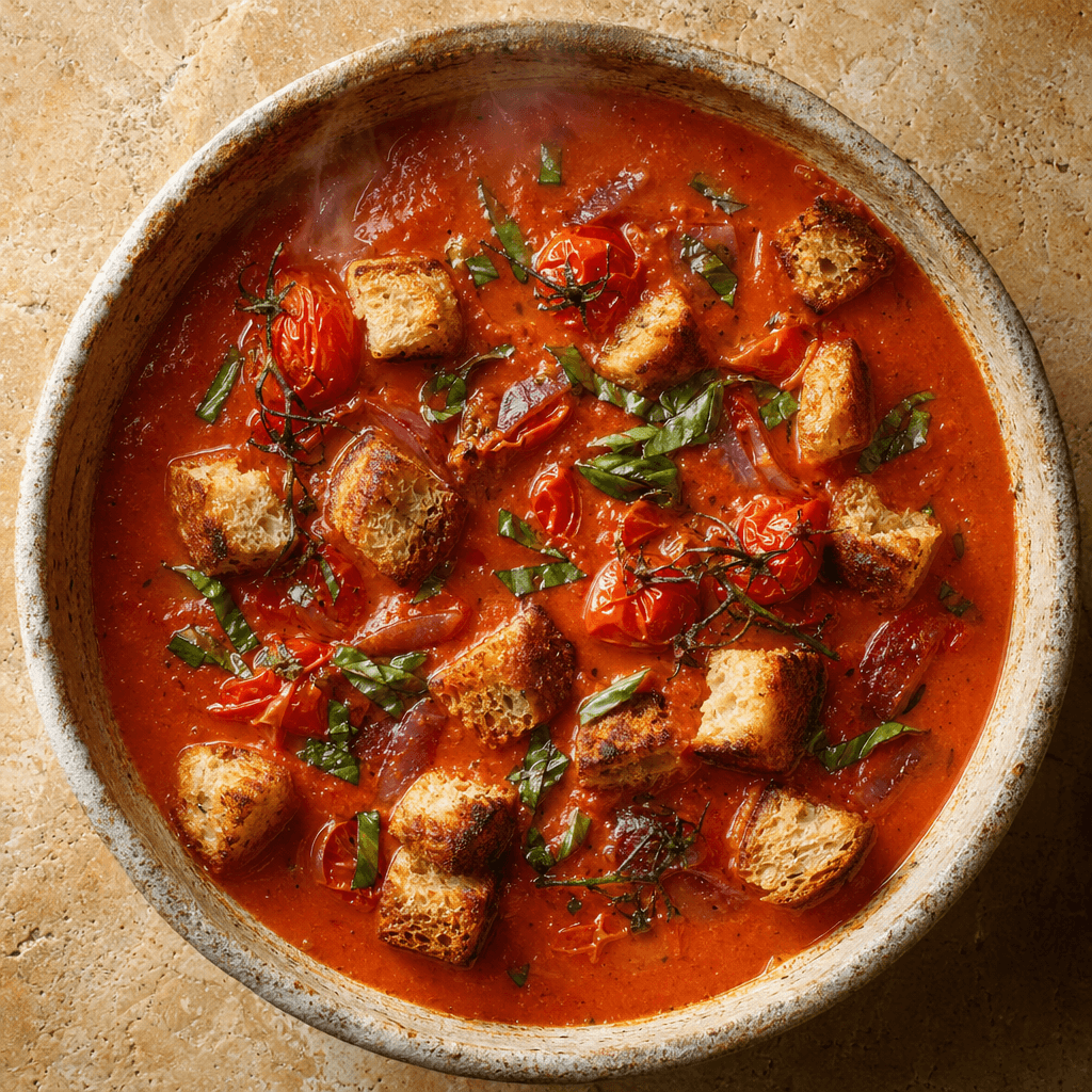 Roast Tomato & Basil Soup
