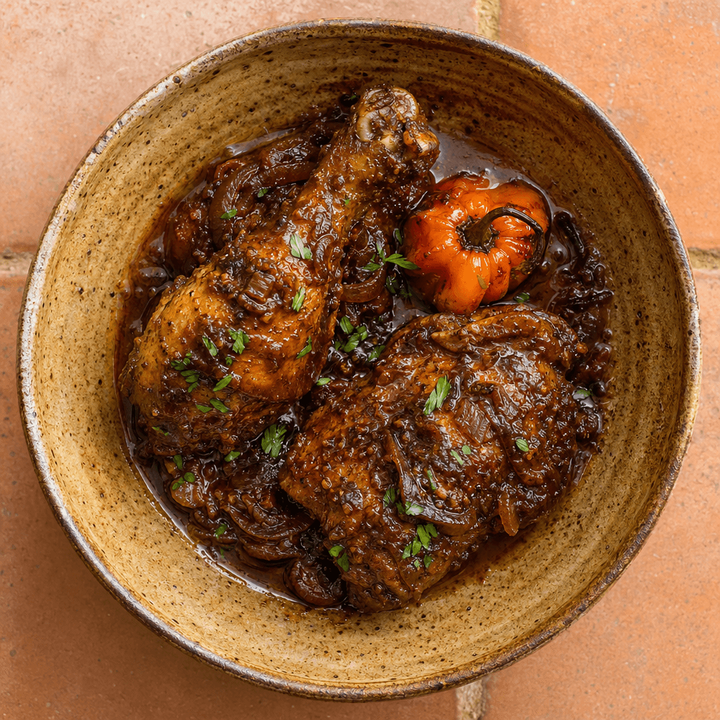Jamaican Brown Stew Chicken