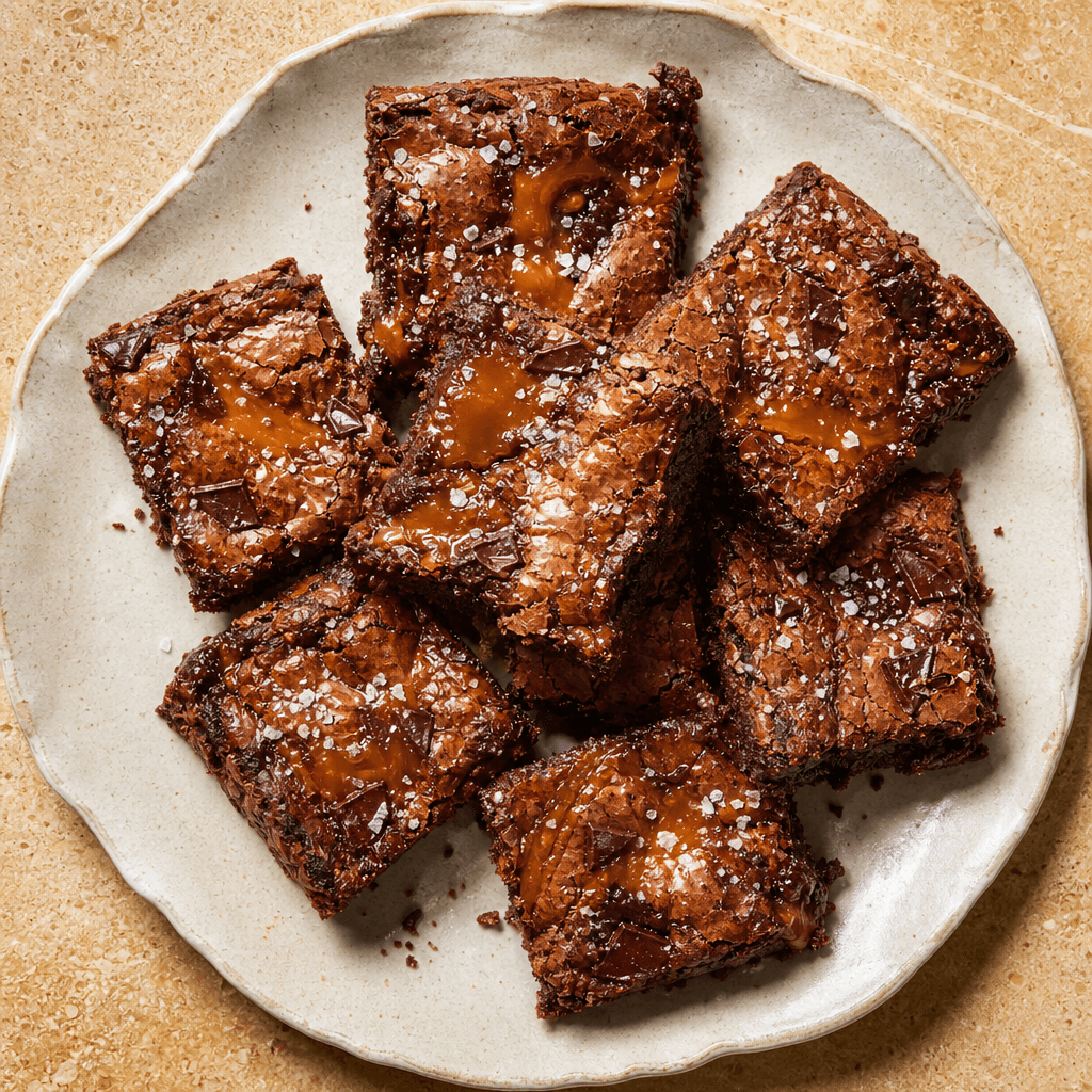 Salted Caramel Brownies