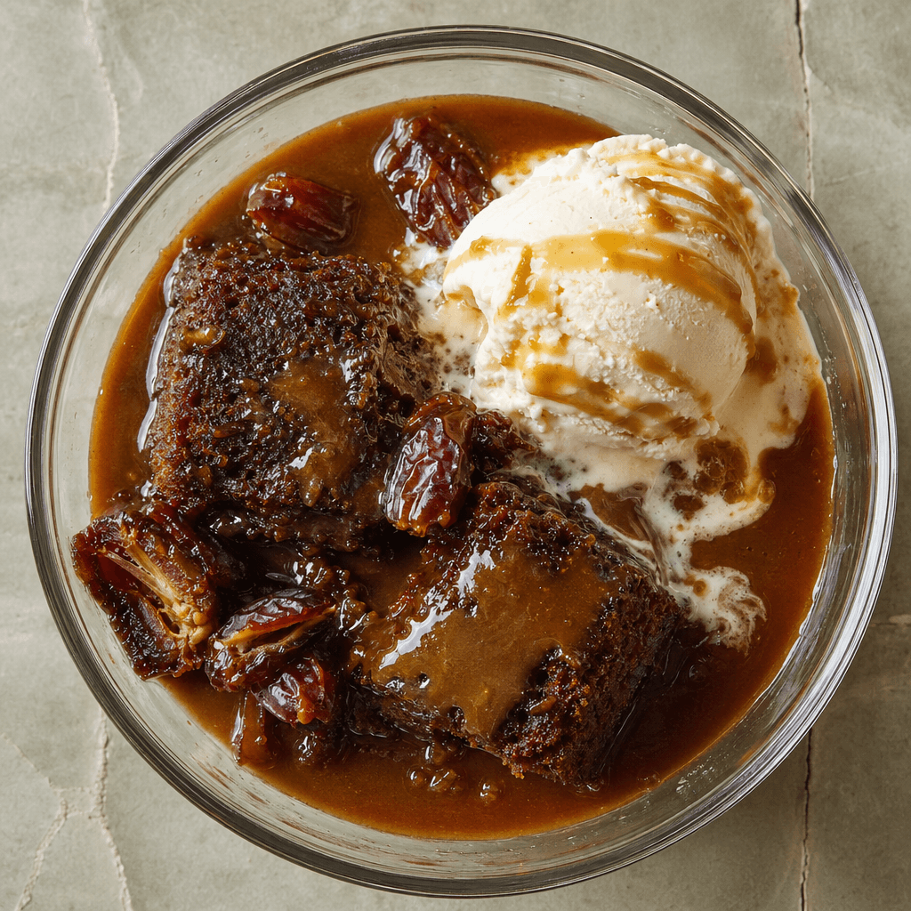 Sticky Toffee Pudding with Toffee Sauce