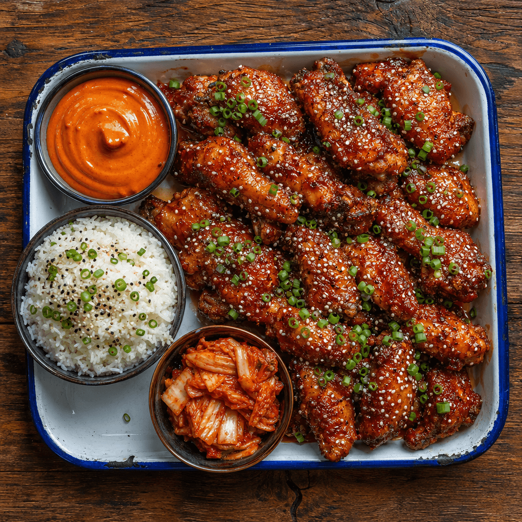Korean Baked Fried Chicken
