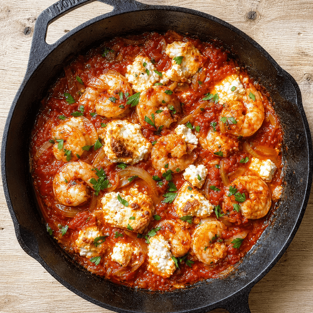 Prawn Saganaki
