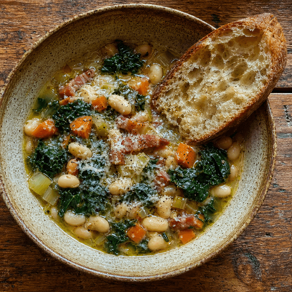 Tuscan White Bean & Kale Soup