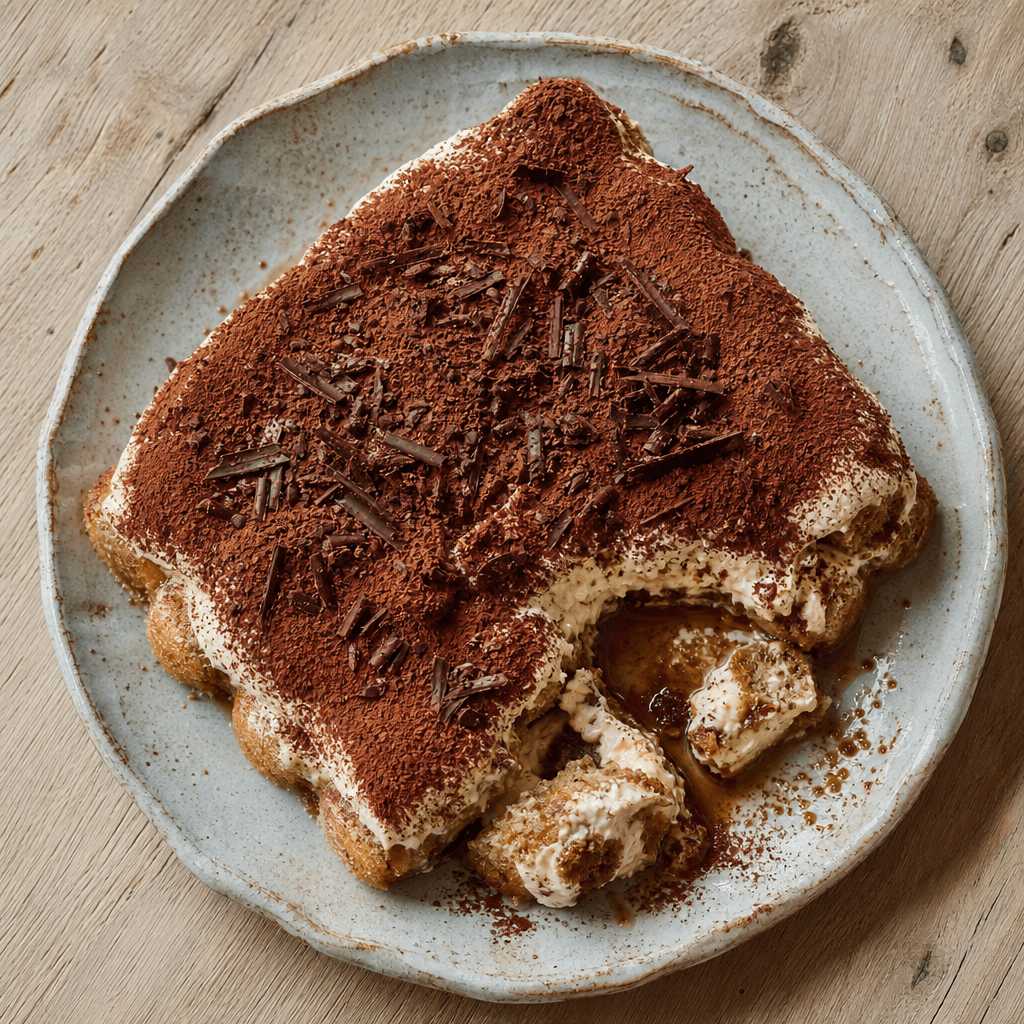 Espresso Tiramisu with Dark Rum